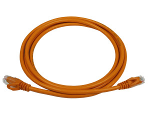 PowerPRO Orange Cat.5e U/UTP Patch Cord - PVC